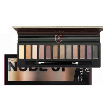Mia Make Paleta Com 12 Sombras Nude 01 Cod: 15016.1.1
