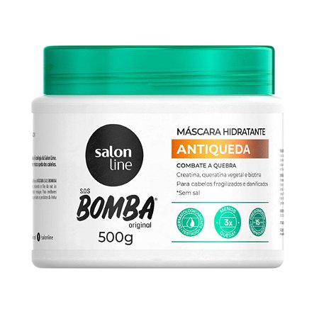 Máscara Hidratante Antiqueda Salon Line Sos Bomba 500g
