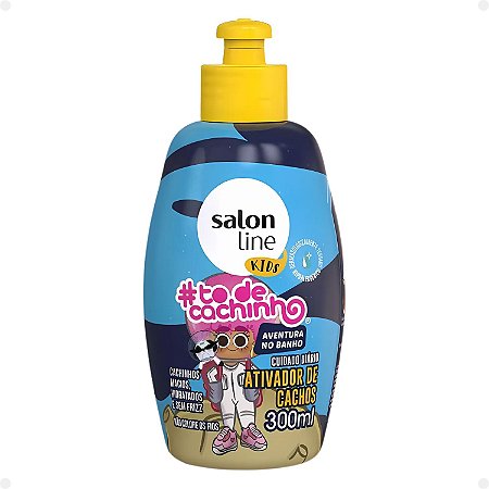 Ativador De Cachos Salon Line Kids #todecachinho Aventura no Banho 300ml