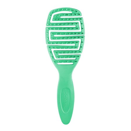 Escova Para Cabelo Maya Cor Verde Dompel