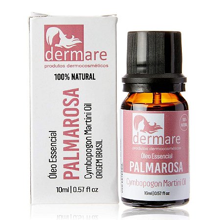 Óleo Essencial Palmarosa Dermare 10ml