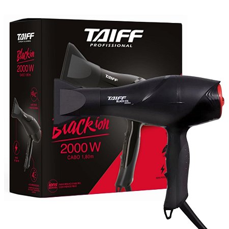 Taiff Secador Black Ion 2000w 110v