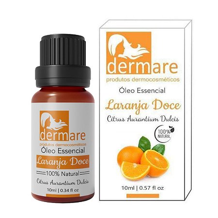 Óleo Essencial Laranja Doce Dermare 10ml
