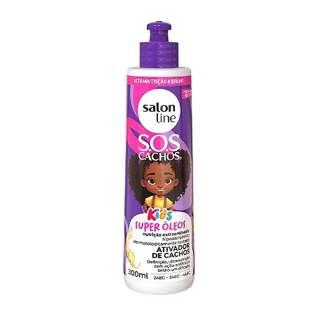 Ativador de Cachos Salon Line Kids Sos Cachos Super Óleos 300ml