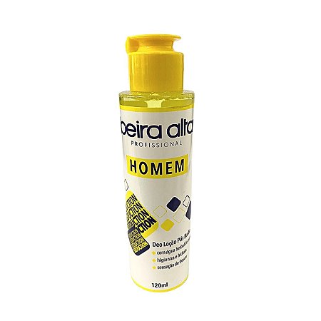 Deo Loção Beira Alta Pós Barba Homem Seduction 120ml