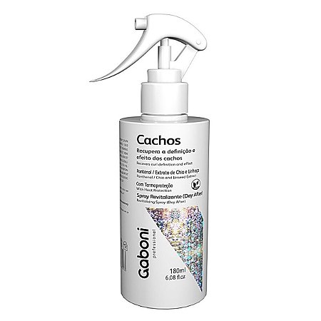 Spray Revitalizante Cachos Gaboni 180ml