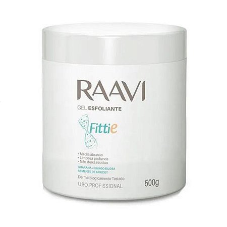 Gel Esfoliante Corporal Raavi Fittie 500g