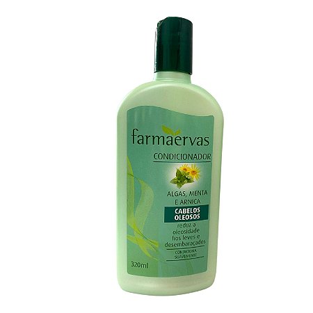Condicionador Farmaervas Algas, Menta e Arnica 320ml