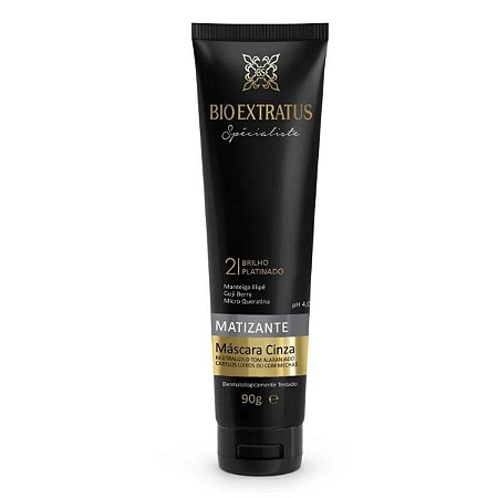 Máscara Matizante Cinza Bio Extratus Specialiste 90g