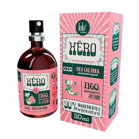 Deo Colônia Lola Xêro Figo, Bergamota e Jasmim 110ml