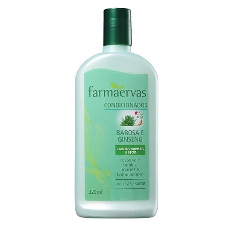 Condicionador Farmaervas Babosa e Ginseng 320ml