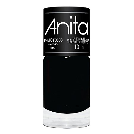 Esmalte Anita Preto Fosco 315 10ml