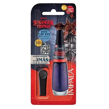 Esmalte Impala Stranger Things Cat Eye Mundo Invertido 7,5ml