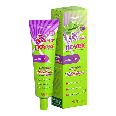 Recarga Bomba de Hidratação Super Babosão Novex 80g