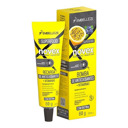 Recarga Bomba de Antioxidantes + Vitaminas Novex 80g