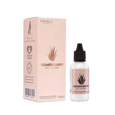 Removedor de Henna 30ml Menela