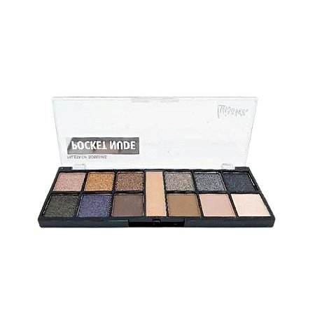 Paleta de Sombras Pocket Nude Luisance Cor D Ref: L789