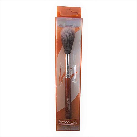 Pincel Klass Vough Brown Line Para Iluminador e Blush 38