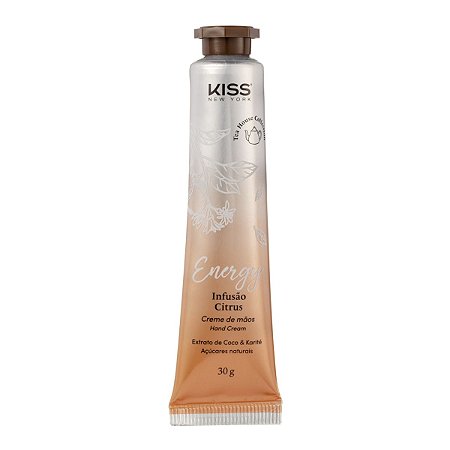 Creme de Mãos Kiss New York Energy Infusão Citrus Cmc03b 30g