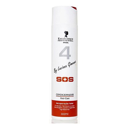 Condicionador Kerascience Recuperação Total By Luciana Gimenez Sos 300ml
