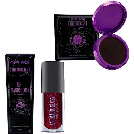 Gloss Labial + Blush Cremoso Bruna Tavares The Magician