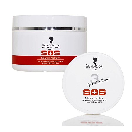 Máscara Nutritiva Kerascience By Luciana Gimenez Sos 300g