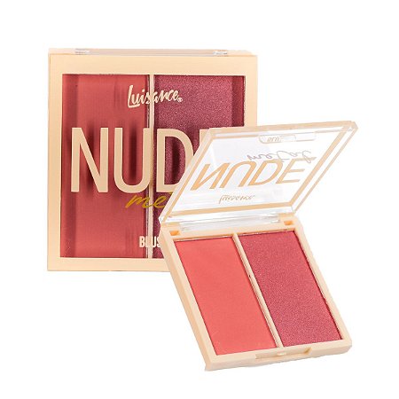 Blush Luisance Nude Metal Cor C 15.6g Ref: L1105