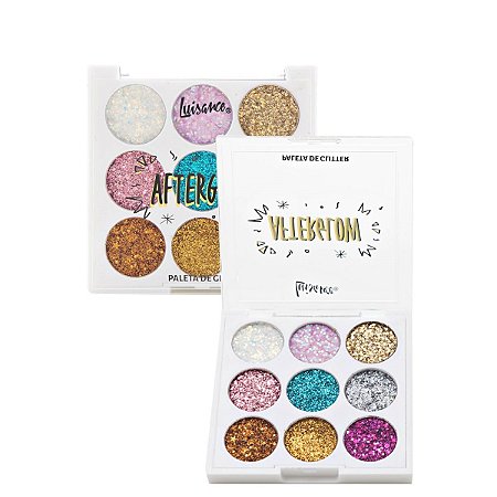 Paleta de Glitter Luisance Afterglow Cor A 10.8g Ref: L3171
