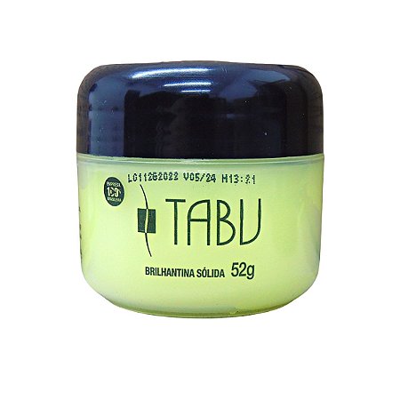 Brilhantina Sólida Tabu 52g