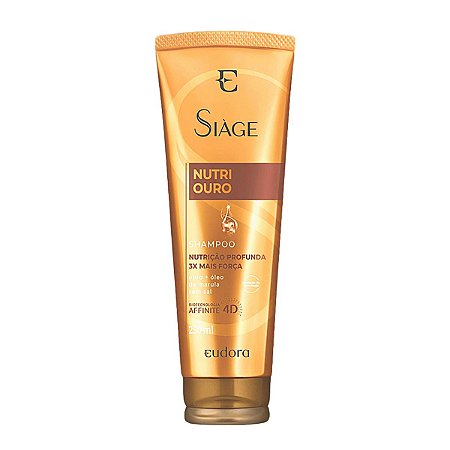 Shampoo Siage Eudora Nutri Ouro 250ml