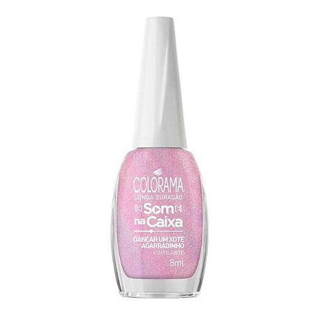 Esmalte Cintilante Colorama Som Na Caixa Dançar Um Xote Agarradinho 8ml