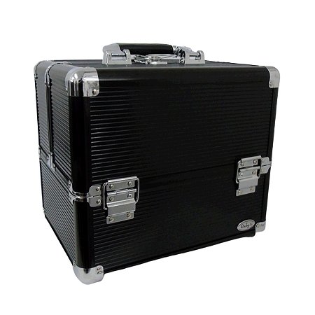 Maleta de Maquiagem Rubys Preta Fs-1192c