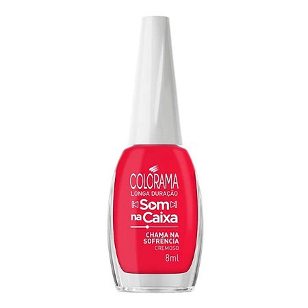 Esmalte Cremoso Colorama Som Na Caixa Chama Na Sofrência 8ml