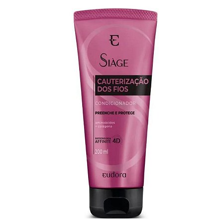 Condicionador Siage Eudora Cauterização dos Fios 200ml