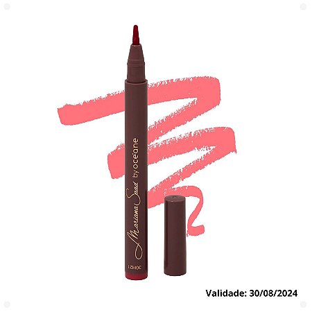 Caneta Batom Rose My Lips Mariana Saad By Oceane Val. 30/08/2024