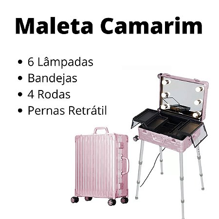 Maleta Camarim Boeki Rose Gold Kc-215