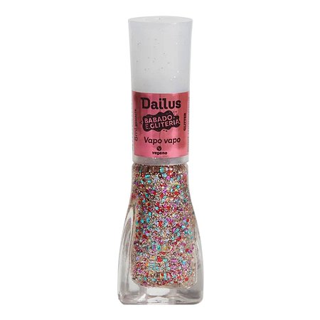 Esmalte Dailus Babado e Gliteria 8ml Vapo Vapo