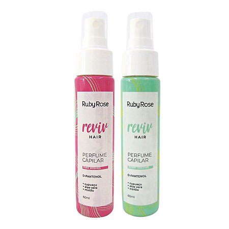 Perfume Capilar Ruby Rose Reviv Hair 60ml C/2