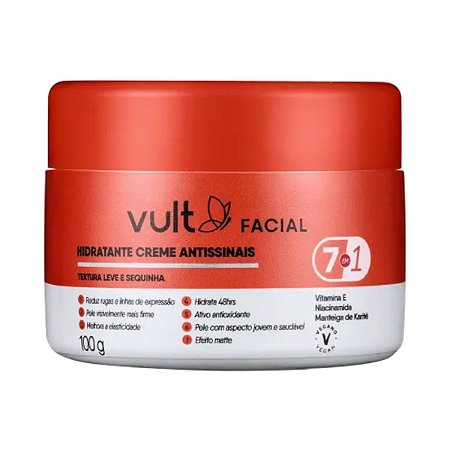 Hidrante Creme Vult Antissinais 7 em 1 100g