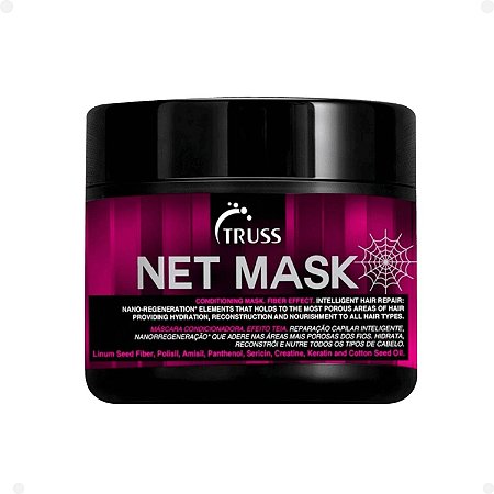 Máscara Capilar Truss Net Mask Edição Especial Outubro Rosa 550g