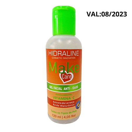 Gel Facial Hidraline Anti-idade Make Care Vitamina C Val:08/2023