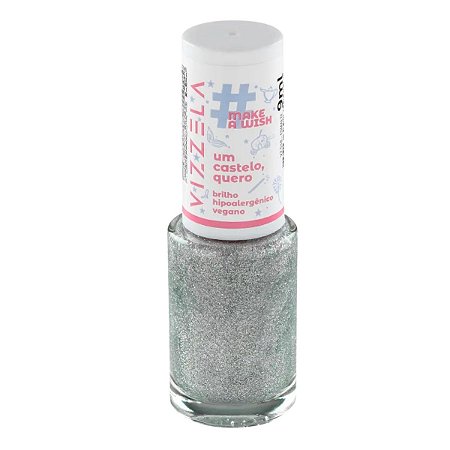 Esmalte de Brilho Vizzela #makeawish Um Castelo, Quero 9ml