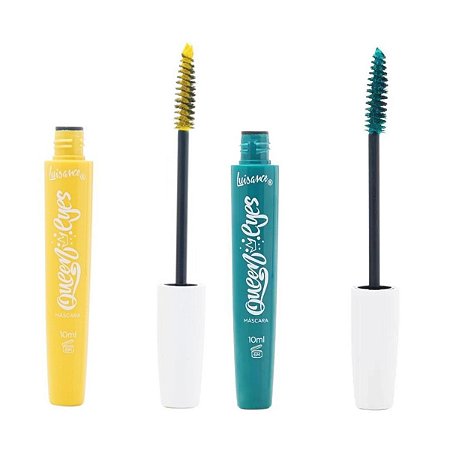 Kit Luisance Máscara de Cílios Queen Eyes Copa 10ml C/2