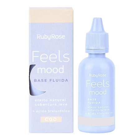 Base Fluida Ruby Rose Feels C00 25g Hb-901/1