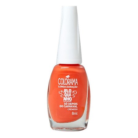 Esmalte Cremoso Colorama Bloquinho Só Depois do Carnaval 8ml