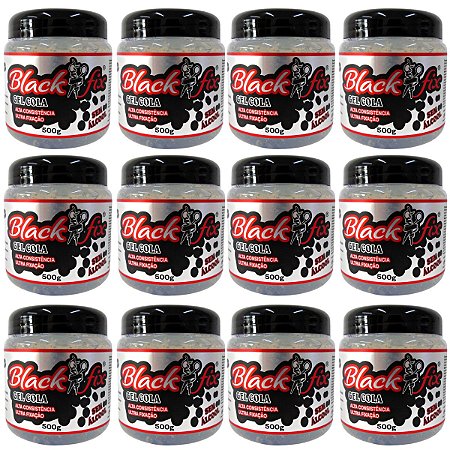 Kit Gel Cola Black Fix 500g C/12