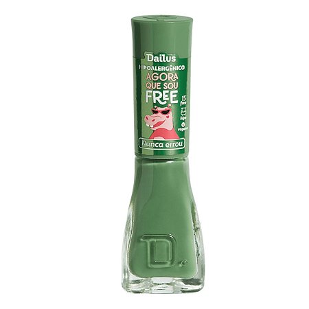 Esmalte Dailus Cremoso Coleção Agora Que Sou Free Nunca Errou 8ml