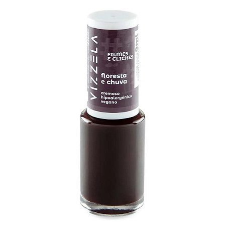 Esmalte Cremoso Vizzela #filmeseclichês Floresta e Chuva 9ml
