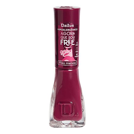 Esmalte Dailus Cremoso Coleção Agora Que Sou Free Pisa Menos 8ml