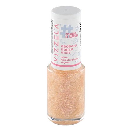Esmalte de Brilho Vizzela #makeawish Abóbora Nunca Mais 9ml